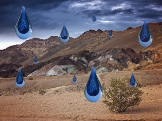 desert rain